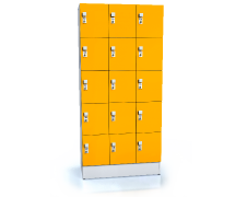 Premium lockers with fifteen lockable boxes ALFORT AD 1920 x 900 x 520